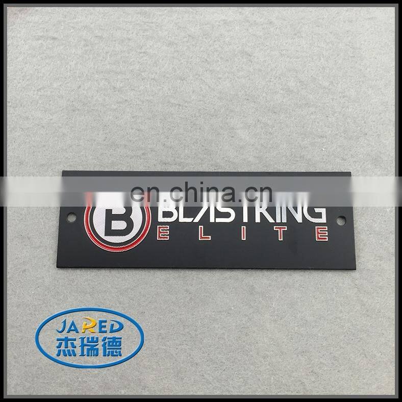 custom furniture label, aluminum name plate