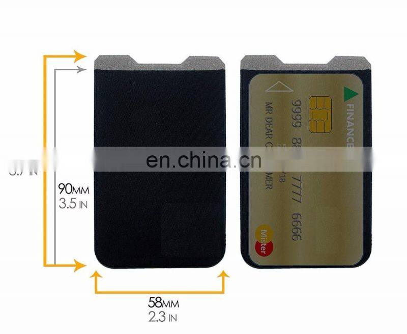 Universal Lycra Adhesive Phone Wallet
