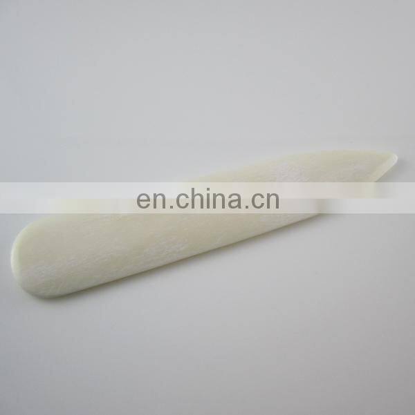 10cm White Bleached Genuine Cattle Printer Gift Bone folder
