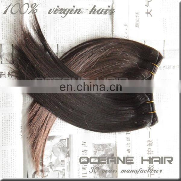 Import factory price first quality hair weaving weft brazilian hair weft hair extensions
