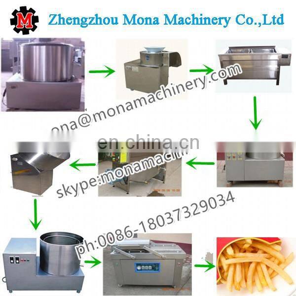 Stainless Steel Automatic French Fries Machine/Fried Potato Chips Production/Frozen French Fries Production Line
