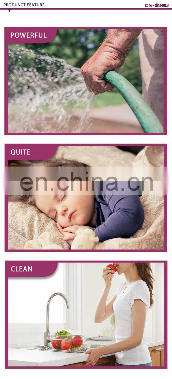 Best quality Intelligent automatic domestic water pressure booster pumps