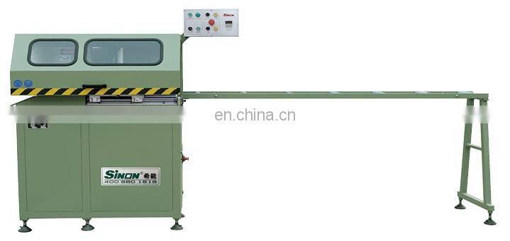 aluminium door and window making corner connector cutting machine