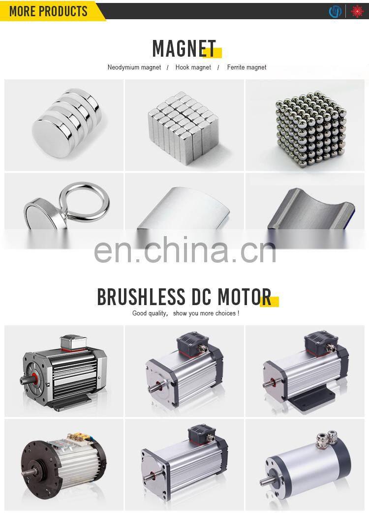 permanent magnet 180v 100w brush dc motor 2000rpm