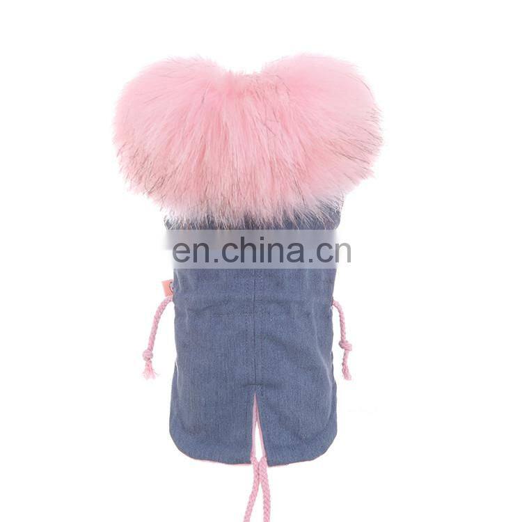 Winter Warm Velvet pet supplies dog clothes fur coats