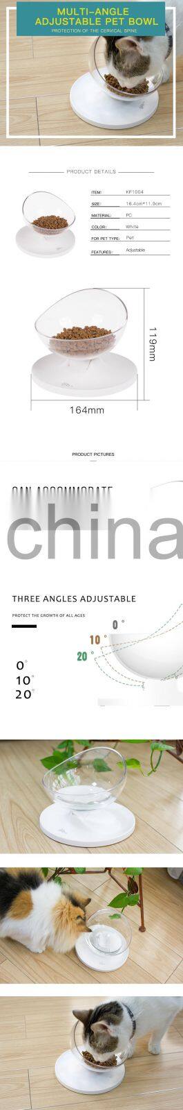 Wholesale Factory Manufacturer Luxury Stand Raised Elevated Feeding Water Pet Dog Cat Food Bowl Feeder