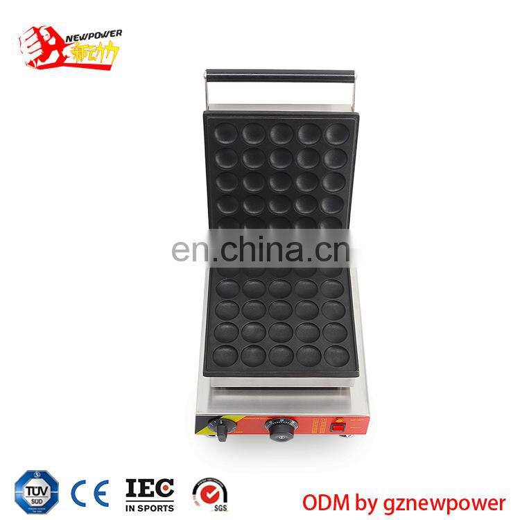 commercial bakery equipment waffle maker poffertjes grill dutch pancake machine sale