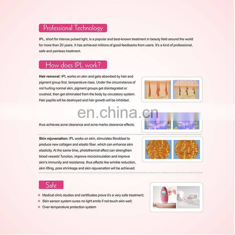 DEESS IPL GP582 multi-function beauty machine home use facial machine for permanent hair removal