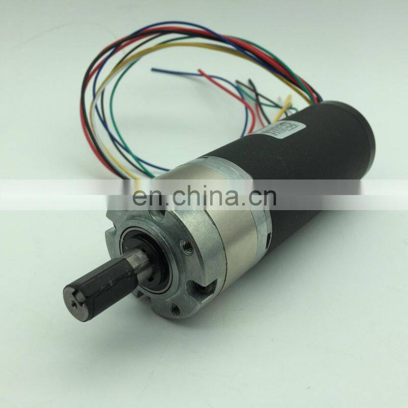 42JXE100K.42RBL 42mm Brushless Planet Gearhead Dc Motor, option for brakes