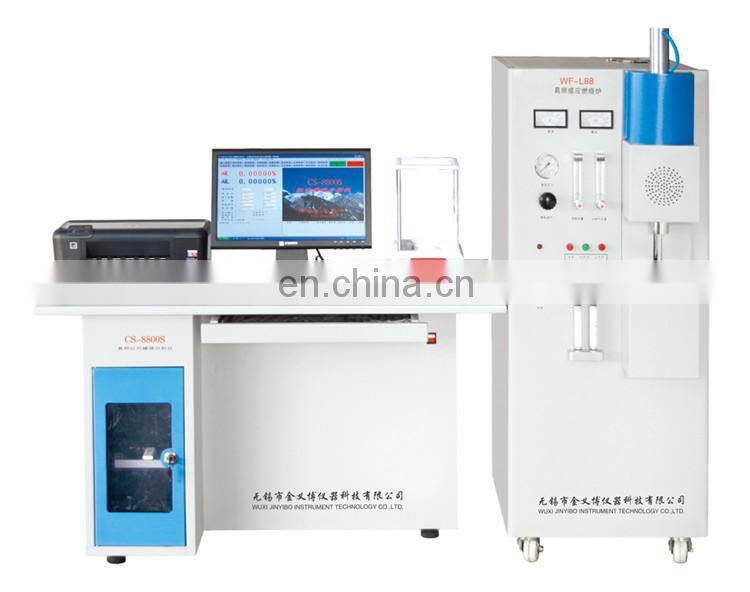 High Frequency Carbon Sulphur Analyzer for Cement Research