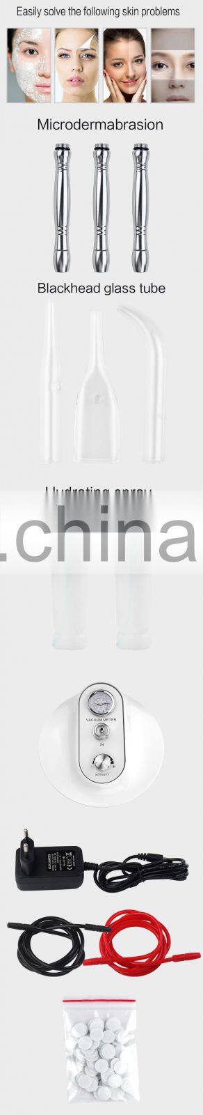 2021 For home use 3 in 1 Mini Diamond Microdermabrasion Dermabrasion Facial Skin Peel device