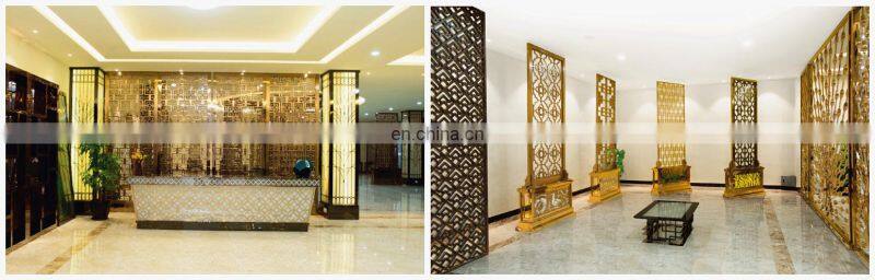 Aluminum Wall Screen Decorative Mashrabiya Design Metal Laser Cutting Screen Panel