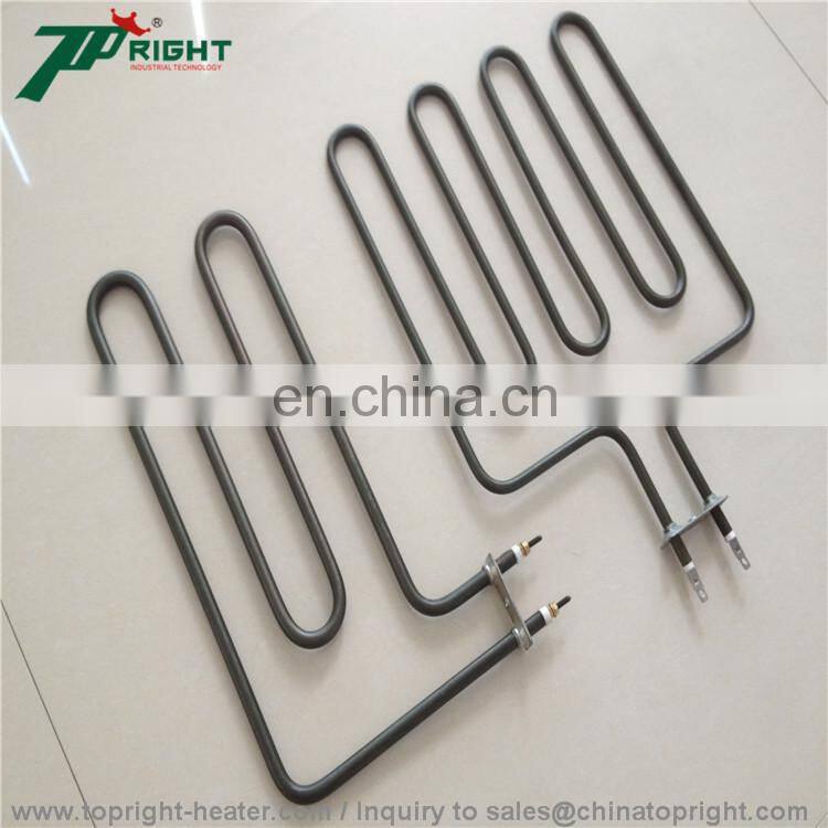 electric air tubular heater for anti-freeze(glycol)solutions