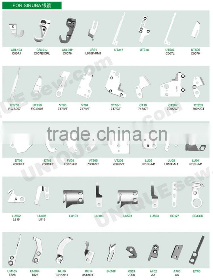 knife for sewing machine and cutting machine 2