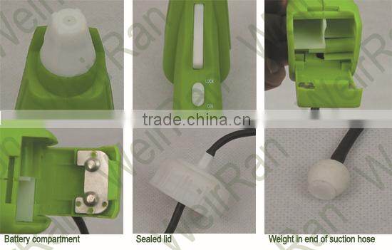 (24079) multi-Purose hand plastic water portable trigger battery powered garden sprayer gun factory