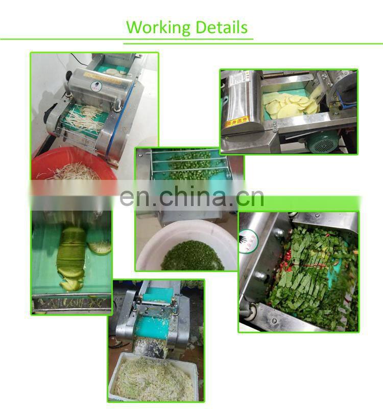 High Efficiency Vegetable Mushroom Slicing Machine/Multifunction Onion Cutting Machine