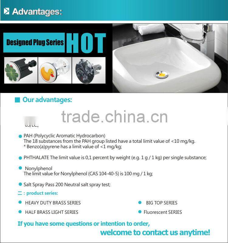 Ningbo Sonda XL Europe stopsel Abfuss bath sink plug with good design
