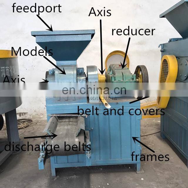 Factory Supply Charcoal Ball Press Machine Coal Briquette Making Machine BBQ Charcoal Press Machine