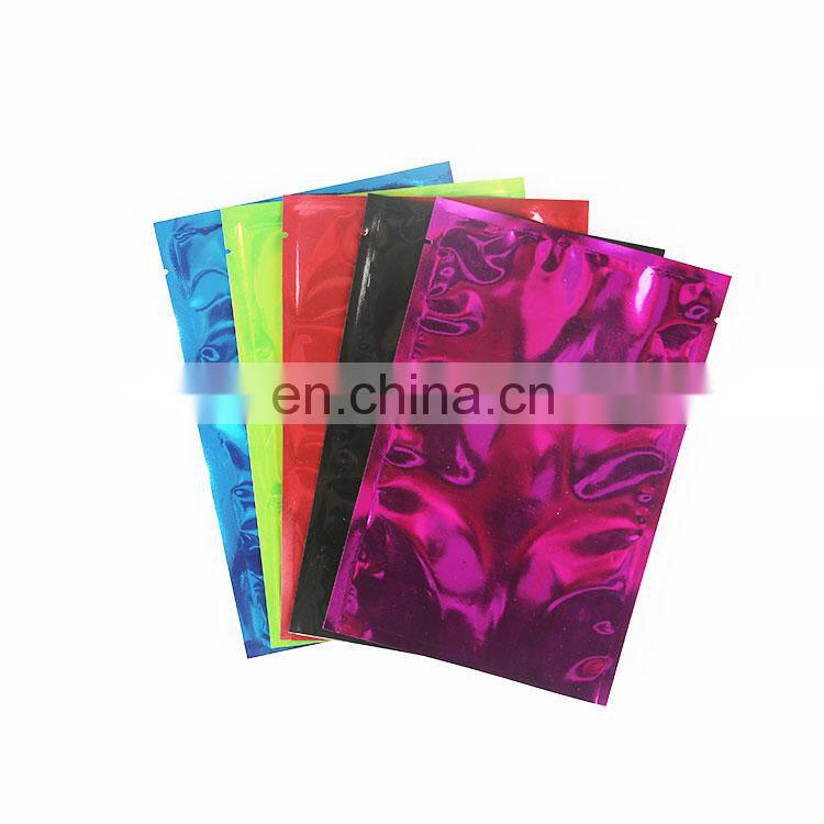 Factory New style colorful three seal side bag food packaging bags