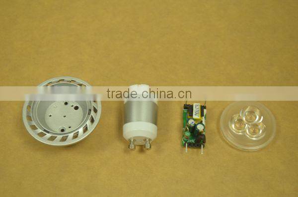 China GU10 led light aluminum heat sink