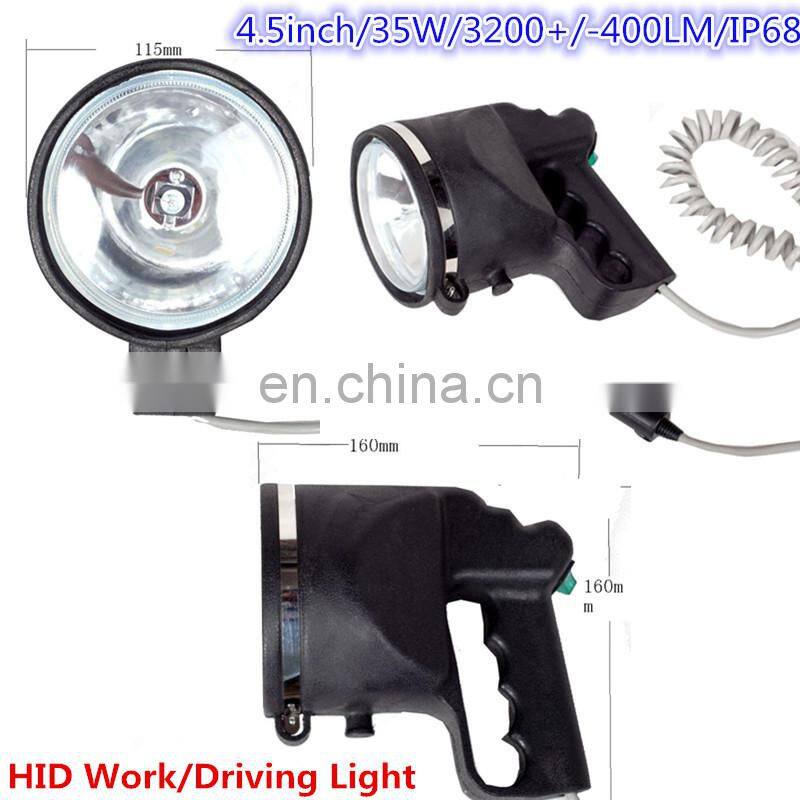 HID513 7 inch H3 flood beam optional Spot beam 7 inch car led light offroad led light Ballast Integrated LANTSUN