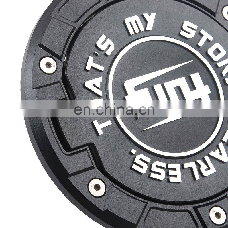 Gas Tank Cover Accessories for Jeep wrangler JK Aluminum tank cover for Jeep accessories from Maiker