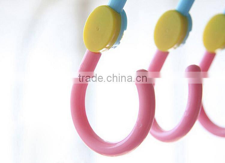 3Pcs/Set Factory Direct China Plastic Coat Wall Hanger Hook