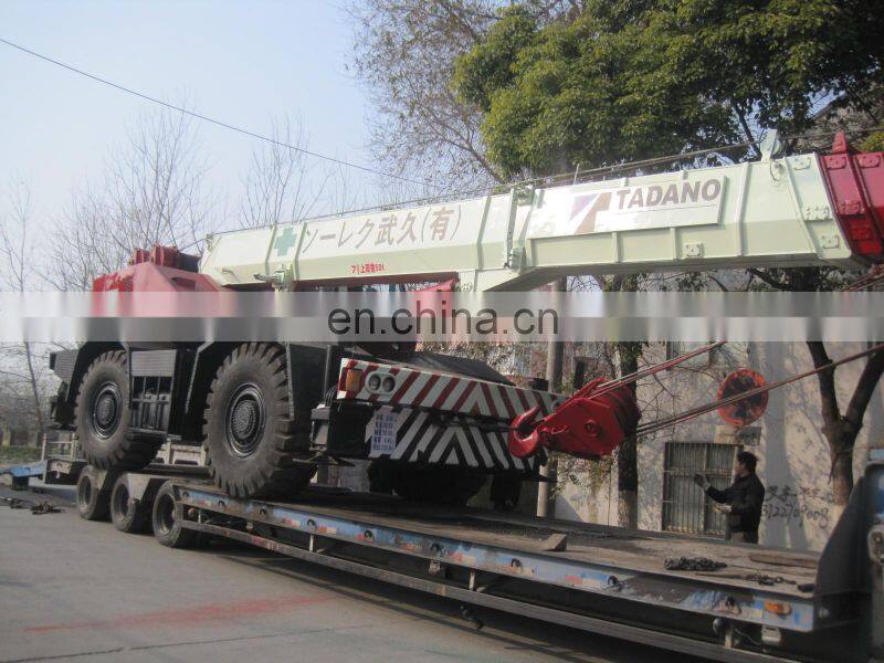Used truck crane kato TR500E transfer to Thailand, Japan 50ton rough crans loading service