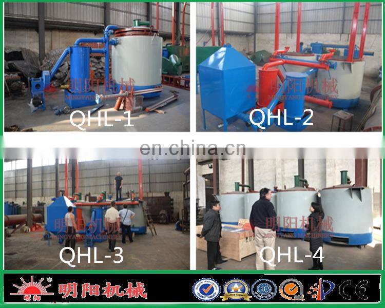 Gas recycled Using Wood Briquette Carbonization Furnace Coconut Shell Charcoal Making Machine Manufacturers