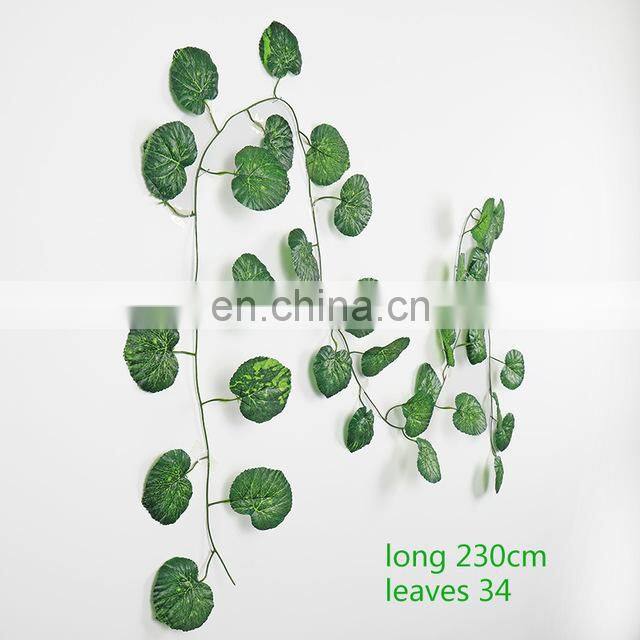 Green Silk Artificial Hanging Ivy Leaf Garland Plants Vine Leaves Diy For Home Decoration Garden Party Decor