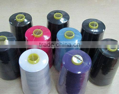 spun polyester thread