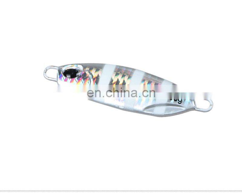 JOHNCOO 10G/20G/30G/40G/60G Lead Metal Jigging Lure Slow Pitch Saltwater/Freshwater Fishing Lure Hard Bait