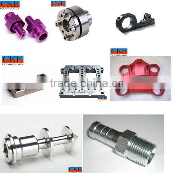 Custome Aluminum Anodizing CNC Mill Machining T Pipe Clamp