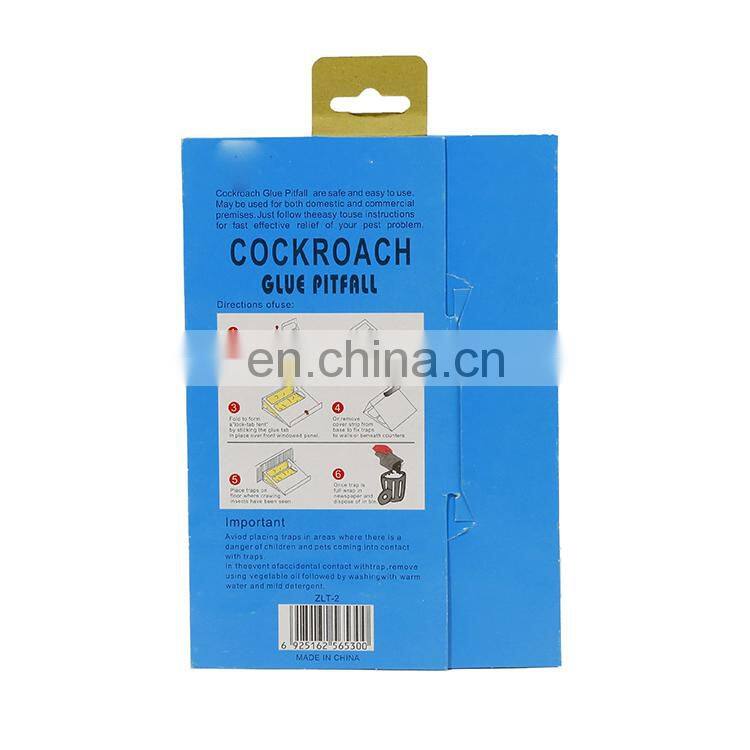 Non poisonous paper sticker cockroach trap anti roach high effective cockroach iinsect killer