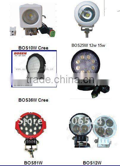 51w 7inch led work light
