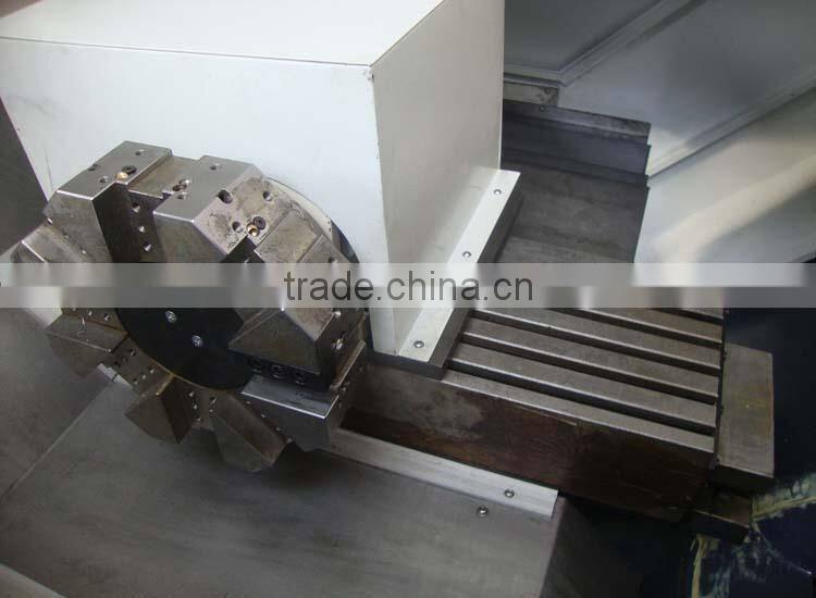 CKX400F Inclined bed CNC Lathe Machine metal turning machine center from China low cost high quality