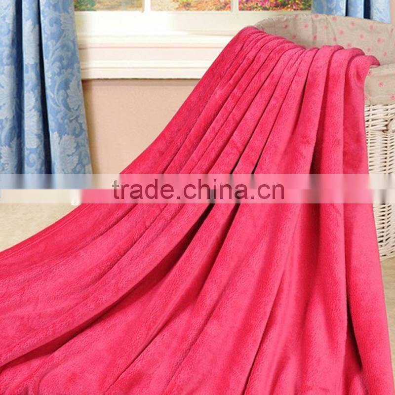 Super soft coral fleece fabric wholesale for sleepcoat