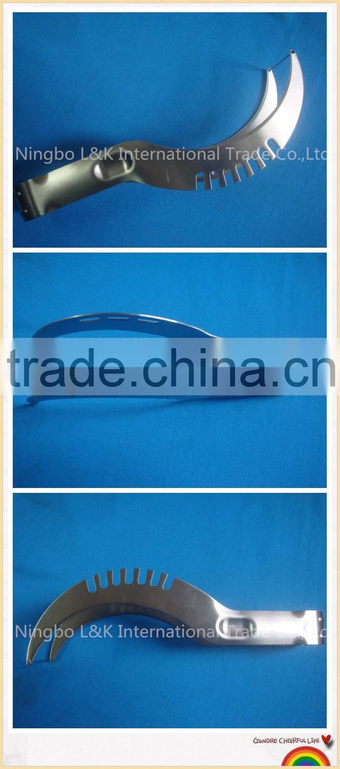 High quality stainless steel watermelon slicer corer, watermelon cutter