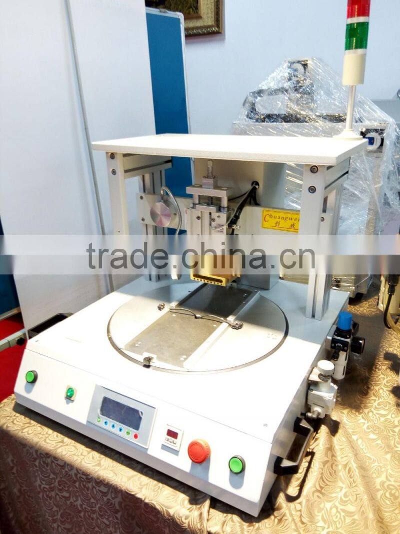 Automatic Desktop hot bar soldering Machine with Rotary For PCB Assembly