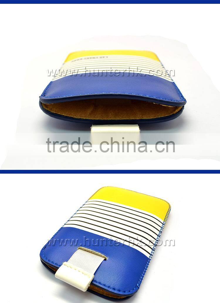 Colorful Universal For Mobile Phone Leather Pouch Case