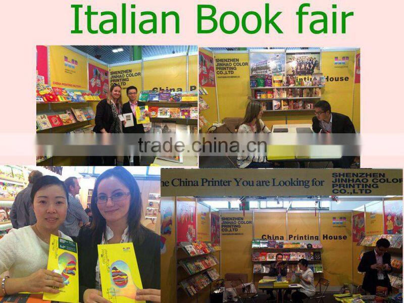 2015 hot sale books printing Perfect binding text book embossed book cover