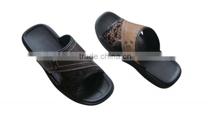 2015 men nubuck leather sandals slippers
