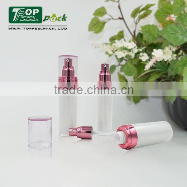 Transparent Acrylic Lotion Pump Bottle for Cosmetic Packaging