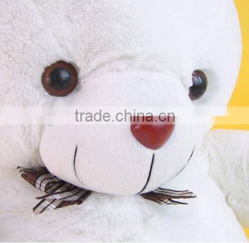 Lovely Kids Favorite Soft Toy White Couple Bear/plush white teddy bear toy
