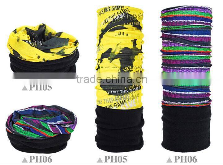 Winter Outdoor Tubular Seamless Multi Bandana