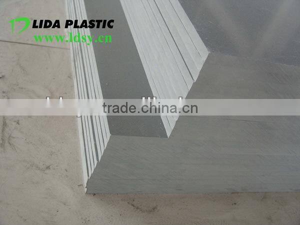 Manufacturer Glossy Surface Plastic Engineering PVC Rigid Sheet