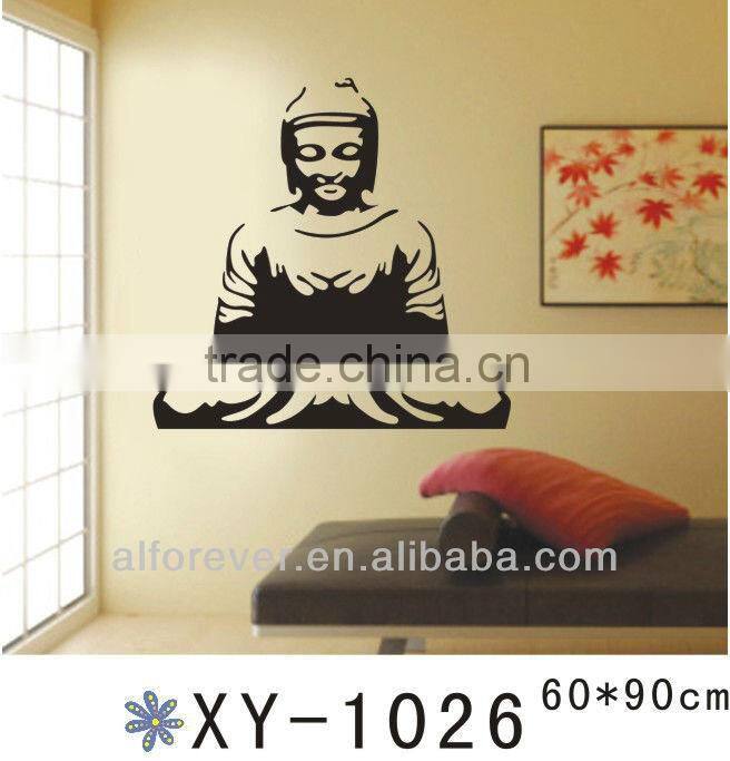 statue of the Buddha decorative wall sticker design