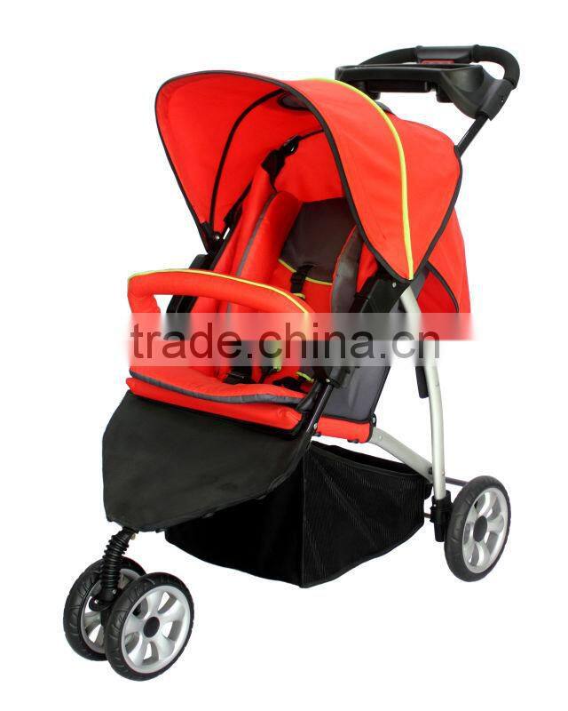 Three wheels baby stroller, jogger 4010