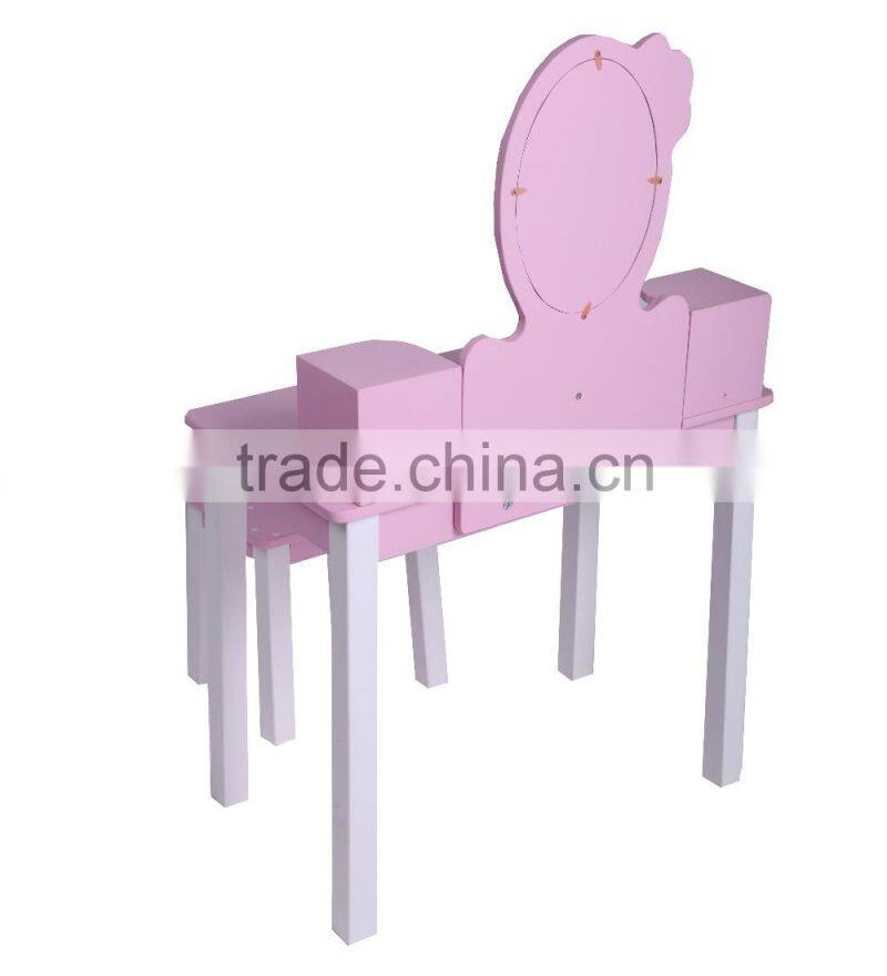 kids morden dressing table with mirrors, vanity table