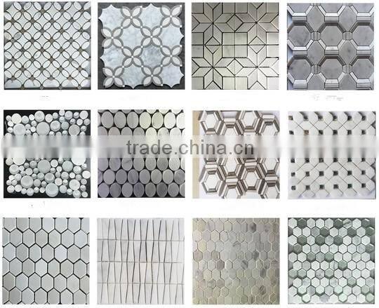 Prices Reasonable Lobby White Marble Stone Mosaic